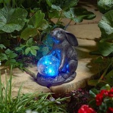 Solar Garden Ornament Hare