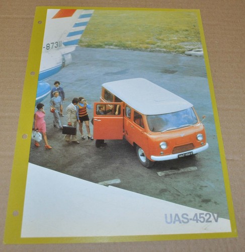 Uaz 452v van - bus, brochure