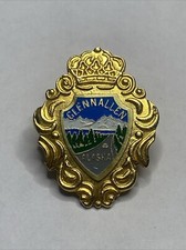 Lapel Pin - Gold Shield