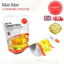 Avannie Moi Moi Cooking Pouch (Pack of 20) | BPA Free | Reusable| Premium Pouch