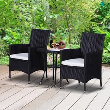 3PC Rattan Furniture Bistro