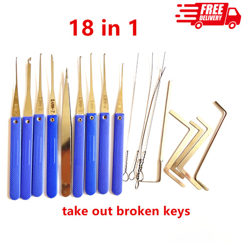 18pcs locksmith tool kit - 18pcs,