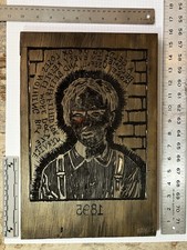 Strange Master Wood Cut For