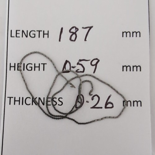 Fusee chain length 187 mm - length,