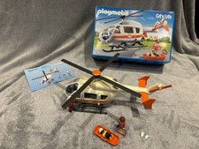 Playmobil 6686 City Life Helicopter Set