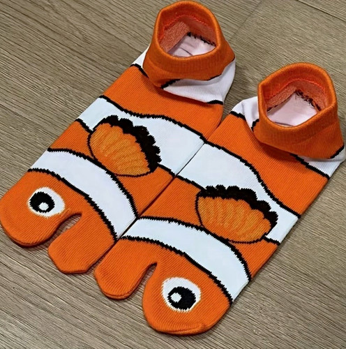 Clownfish striped toe - clownfish,