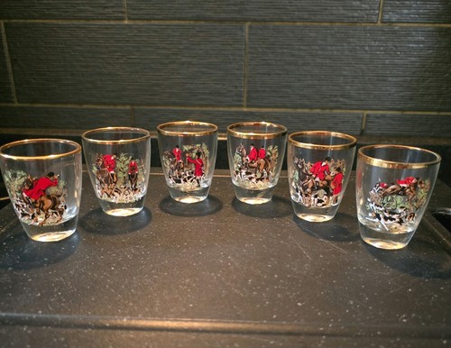 Vintage french shot glasses - french,