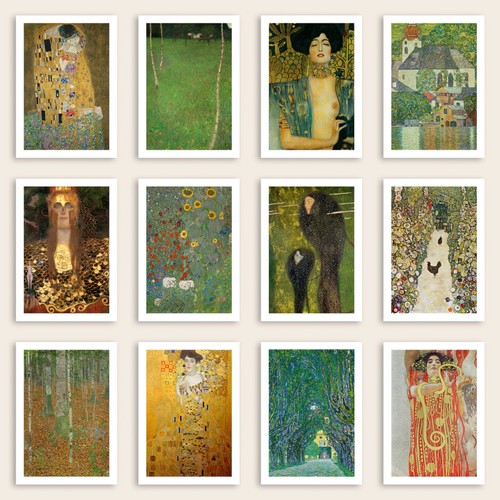 Gustav klimt top - gustav, selection