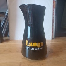 PUB JUG Langs Scotch Whisky - Pub Memorabilia