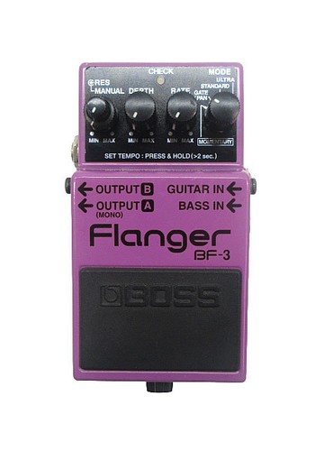 Boss flanger guitar - boss, bf-3