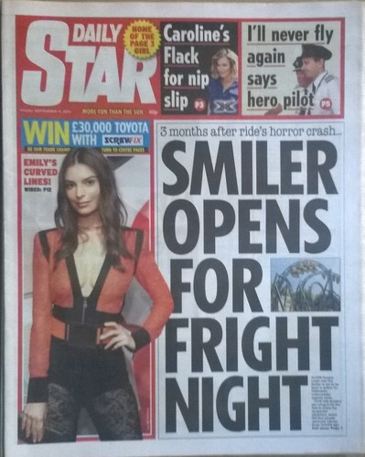 Daily star sep 2015 - 2015-, lana