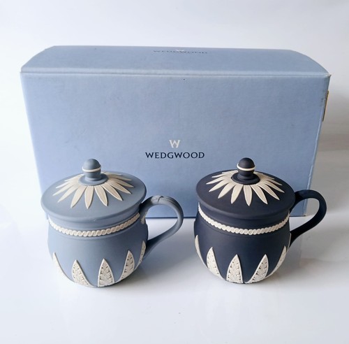 Wedgwood jasper custard - wedgwood, cups