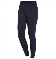 Schockemohle Full Grip Winter Riding Tights Navy EU38 UK10 (2171-00035) (S6)