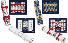 Signature Christmas Crackers Tom Smith Pack 6 Charity Xmas Eco Friendly 33cm