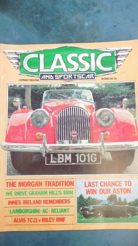 Dec 1982 classic sportscar - 1982,