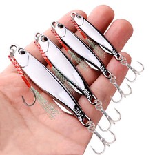 6PCS Spoon Metal Jigs Fishing