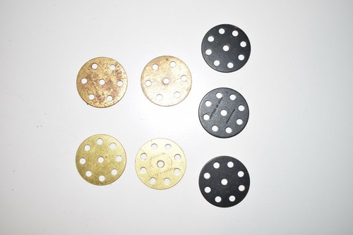 Seven meccano wheel - seven, discs