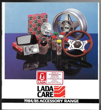 Lada Accessories 1984-85 UK Market Sales Brochure 1200 1600 Riva Estate Niva
