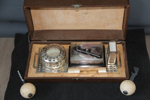 Vintage 20th silver plate golf - vintage,