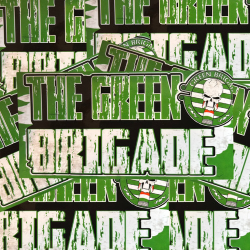 The green brigade stickers - the,
