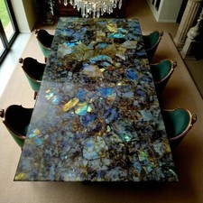 Labradorite Gemstone Dining