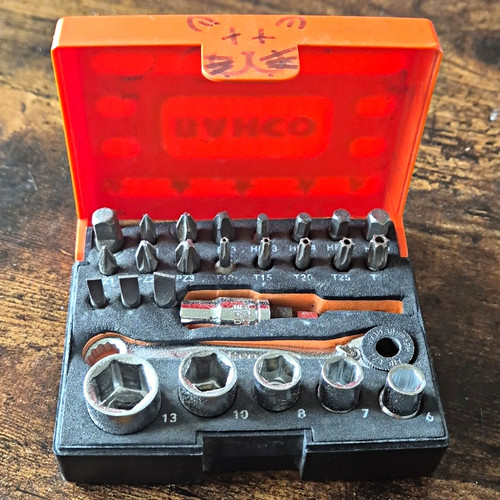Bahco socket bit - socket, ratchet