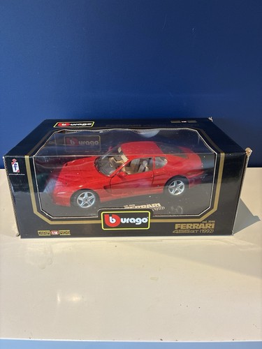 Burago ferrari 456gt red - red, model