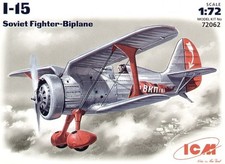 ICM 1/72 Polikarpov I-15 the