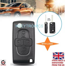 4 BUTTON FLIP KEY FOB CASE FOR