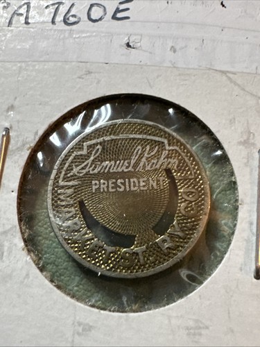Market street trolley token - trolley,