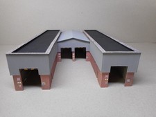 N Gauge Locomotive Shed Model Railway Building