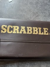 Vintage Scrabble Travel Pocket Magnetic Board Game