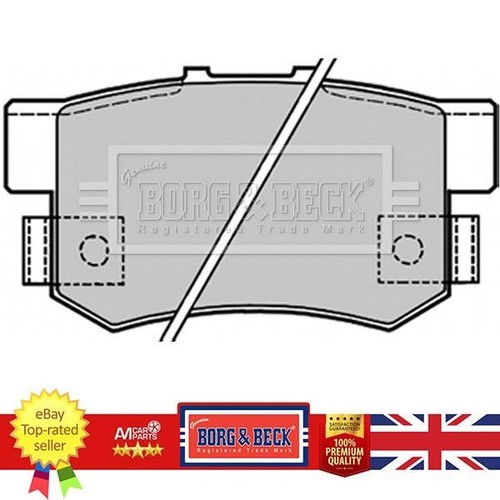 Brake pad set for acura - for,