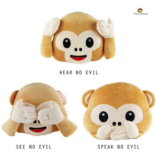 Emoji emoticon hear - hear, no