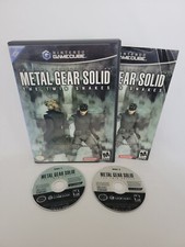 Metal Gear Solid The Twin Snakes Nintendo GameCube Authentic CIB French Manual
