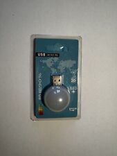 USB Mini Bulb LED Cool White Night Light Bulb for Reading Flashlight