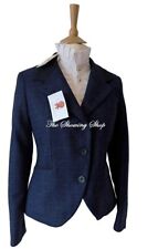 BNWT LADIES JACK MURPHY CLEO DARK BLUE TWEED JACKET SIZE 12