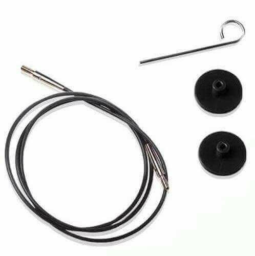 Knitpro black interchangeable - black,