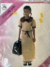 WW2 Schoolgirl Costume Wartime 1940’s Housewife Fancy Dress Famous 5 Age 7 8 9