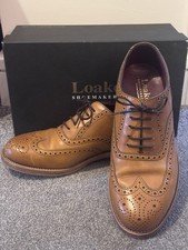 Loake Viv Tan Brogues, Size 7