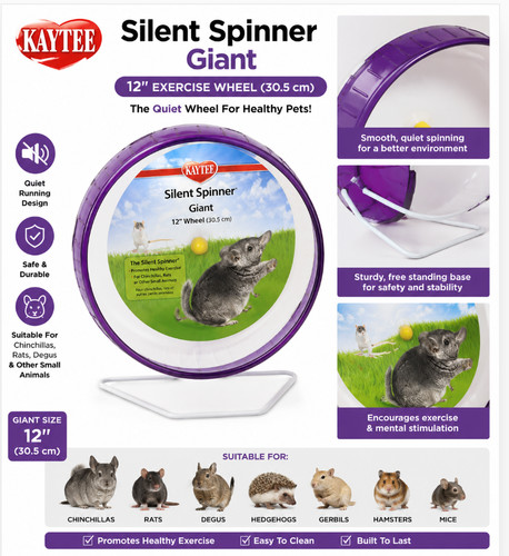 Kaytee silent spinner - kaytee,