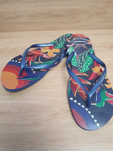 Havaianas slim tropical - havaianas, salmon