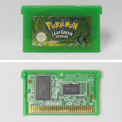 Pokémon leaf green nintendo - green,