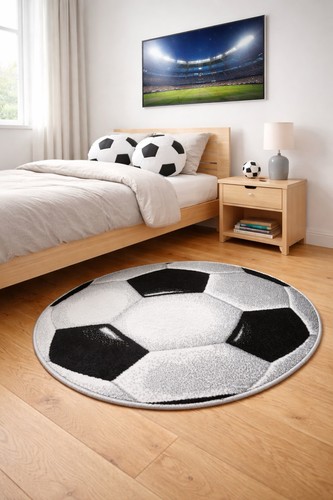 Rug carpet round floor - rug,