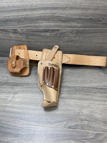 Makita drill holster with tape - with,