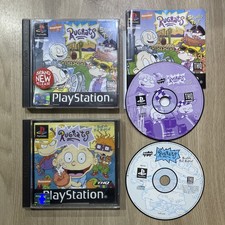 Rugrats: Studio Tour & Search For Reptar - PS1 Sony PlayStation 1 Game Bundle