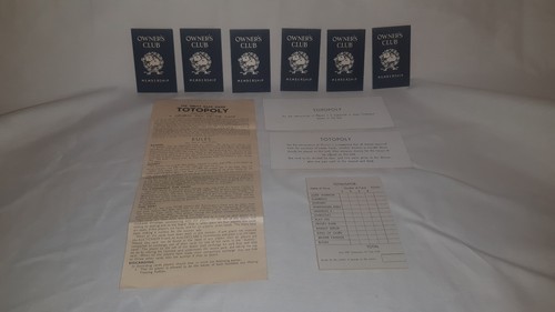 Vintage totopoly spares - vintage,