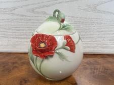 FZ000526 Franz Porcelain - Poppy - Sugar Bowl with Lid -  boxed