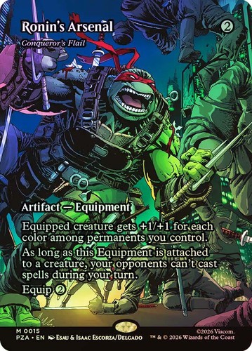 Mtg foil conqueror flail - mtg,