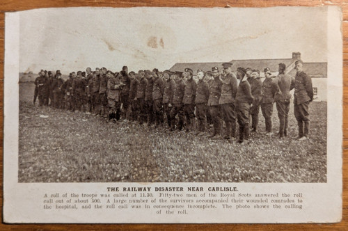 Ww1 royal scots railway - scots,